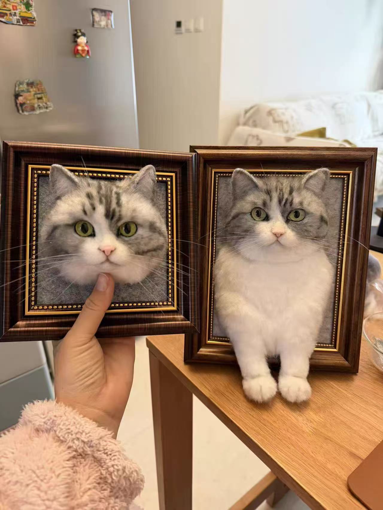 Needle-Felt Portraits