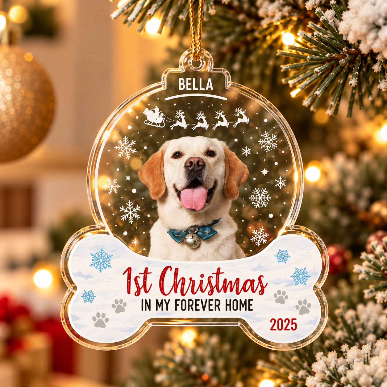 Personalized Pet Christmas Ornaments